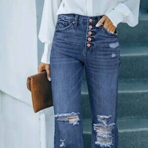 High waist denim jeans. Size 29